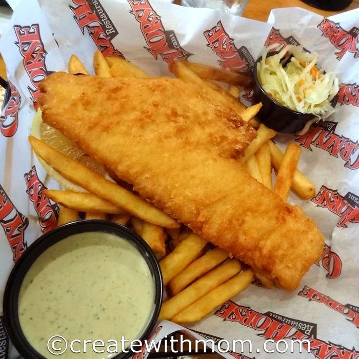 Create With Mom Crazy Horse at Horseshoe Resort Satisfied Our Hunger and Tastebuds