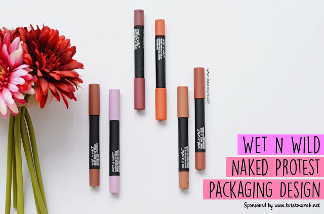 Wet n Wild Naked Protest Packaging Design