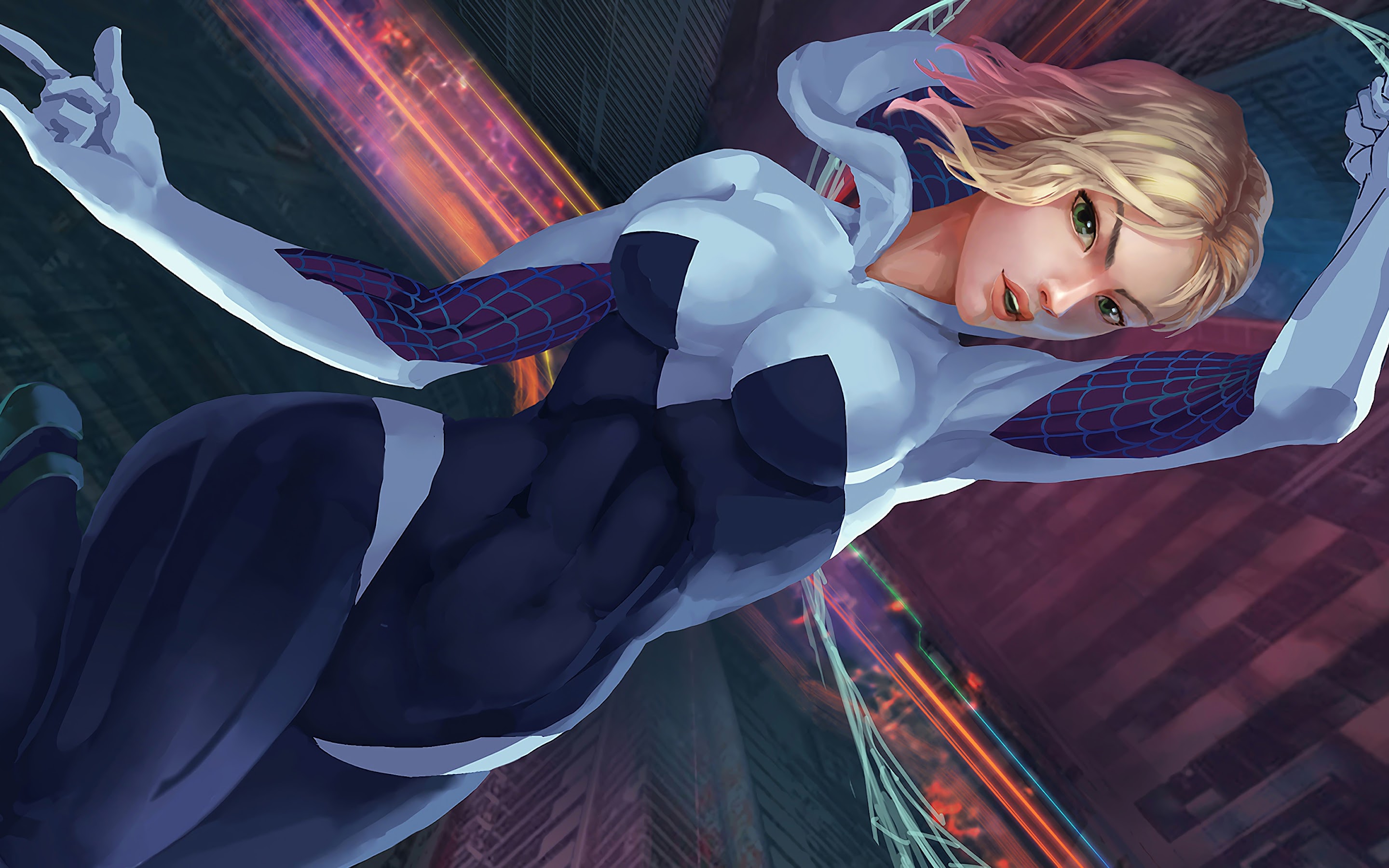 Spider-Gwen, Spider-Man: Into the Spider-Verse, 4K, 3840x2160, #11