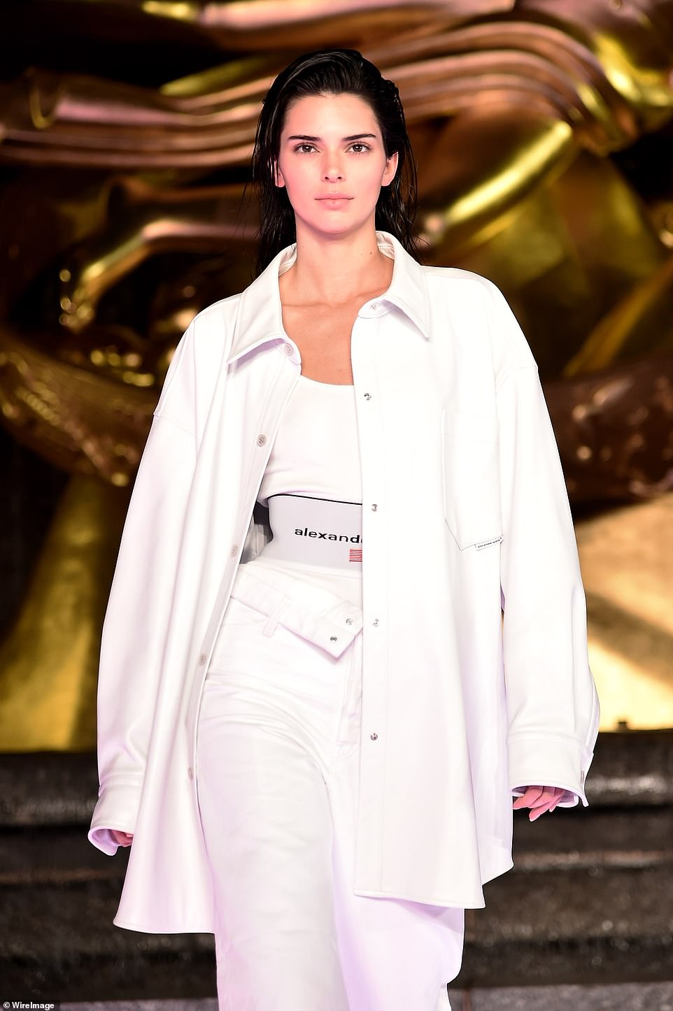 Kendall Jenner and Kaia Gerber take the Alexander Wang SS20 Runway by storm