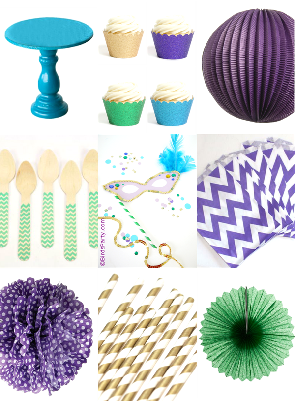 Purple Green Teal And Gold Mardi Gras Party Inspiration Ideas Printables Blog - Purple And Gold Decoration Ideas Purple Green Teal And Gold Mardi Gras Party Inspiration Ideas Printables Blog - Purple And Gold Decoration Ideas