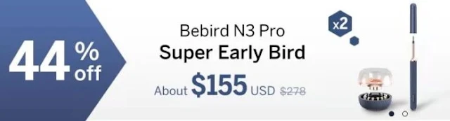 Bebird N3 Pro: Ear Cleaning Tweezer and Rod 2-in-1 Bebird N3 Pro: Ear Cleaning Tweezer and Rod 2-in-1