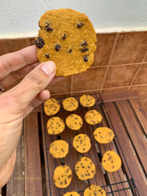 Cookies con boniato asado (sin gluten y sin lácteos)