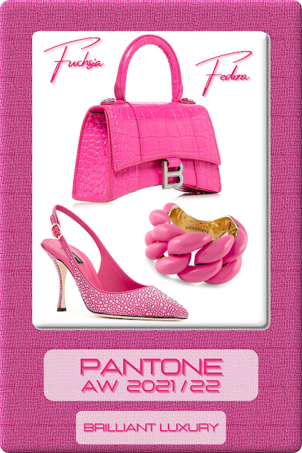 ♦Pantone Fuchsia Fedora Pink Fashion Color AW 2021-22