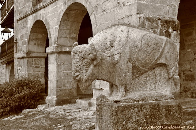 Escultura del museo de Altamira, Santillana del Mar