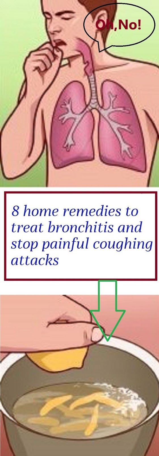8 home remedies to treat bronchitis and stop painful coughing attacks