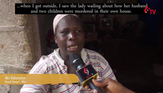 Untitledg Linda Ikeji TV's Crime Story debuts: We take you into the mysterious killing of a woman and her 3 grandkids + their neighbour & his 2 children, all killed with a grinding stone (must watch)