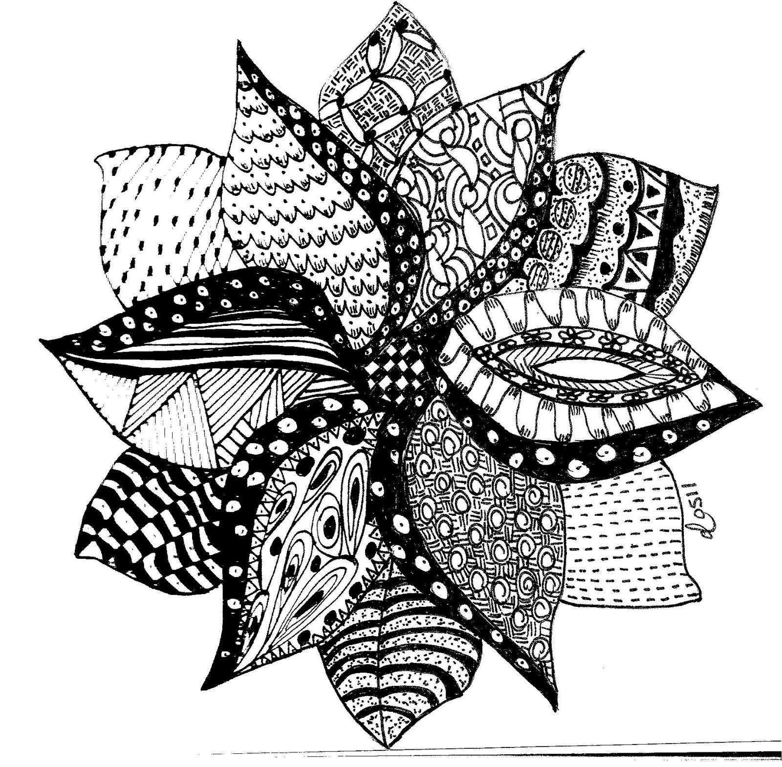 Zentangle Paper