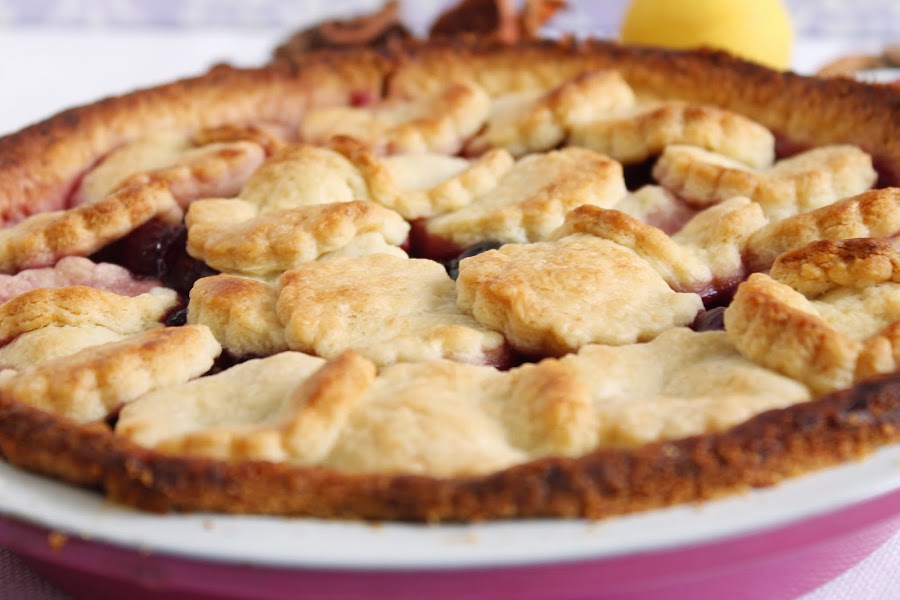 Receta Cherry pie o pie de cerezas