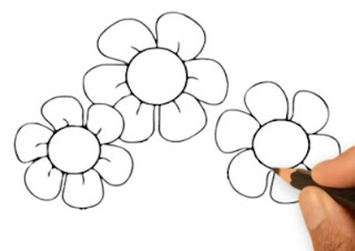  Cara Menggambar Bunga Melati - gihowahe.blogspot.com