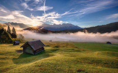 山の住居