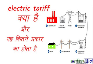 electric tariff kise kahte hai