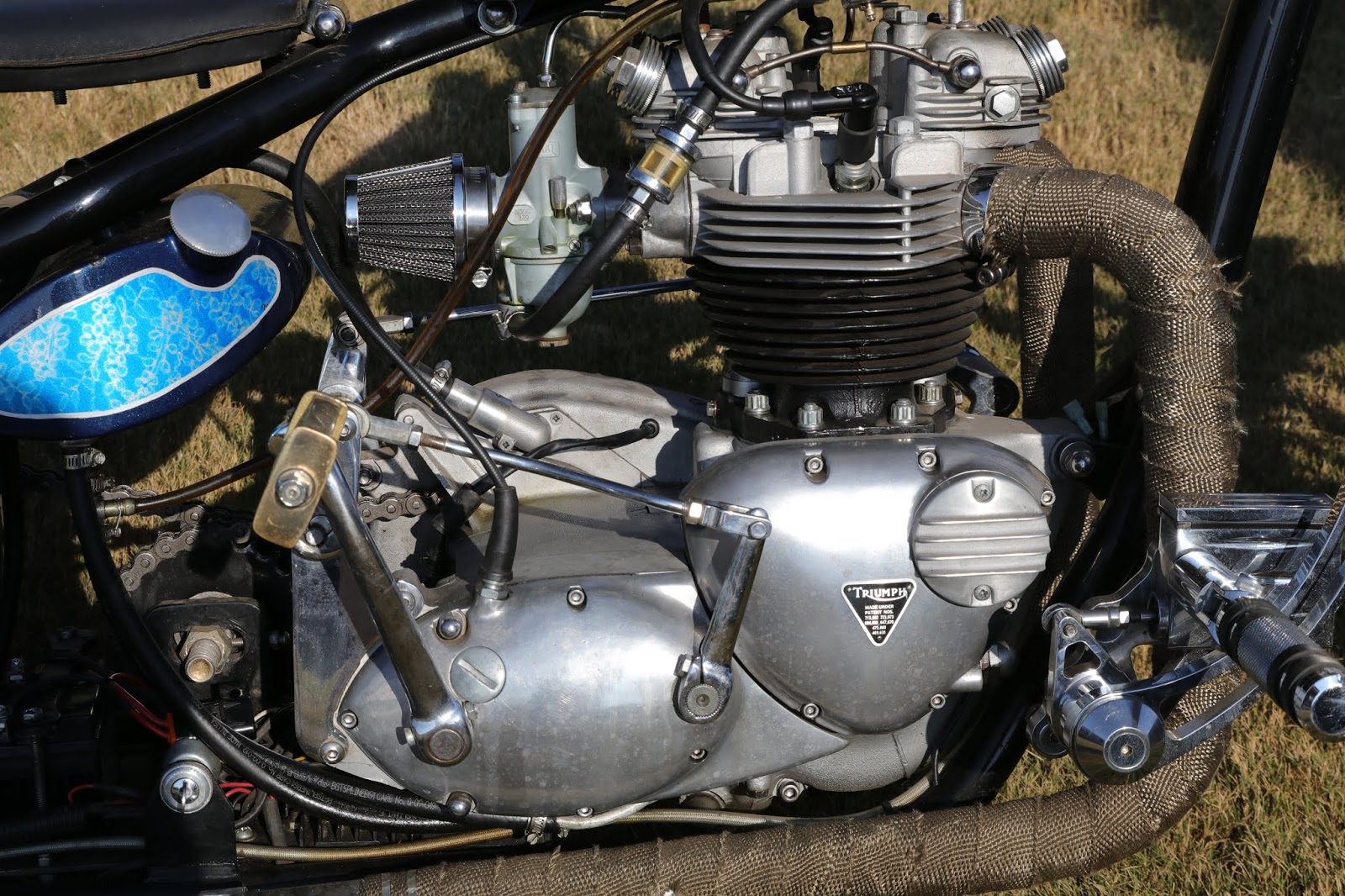 triumph chopper frames for sale