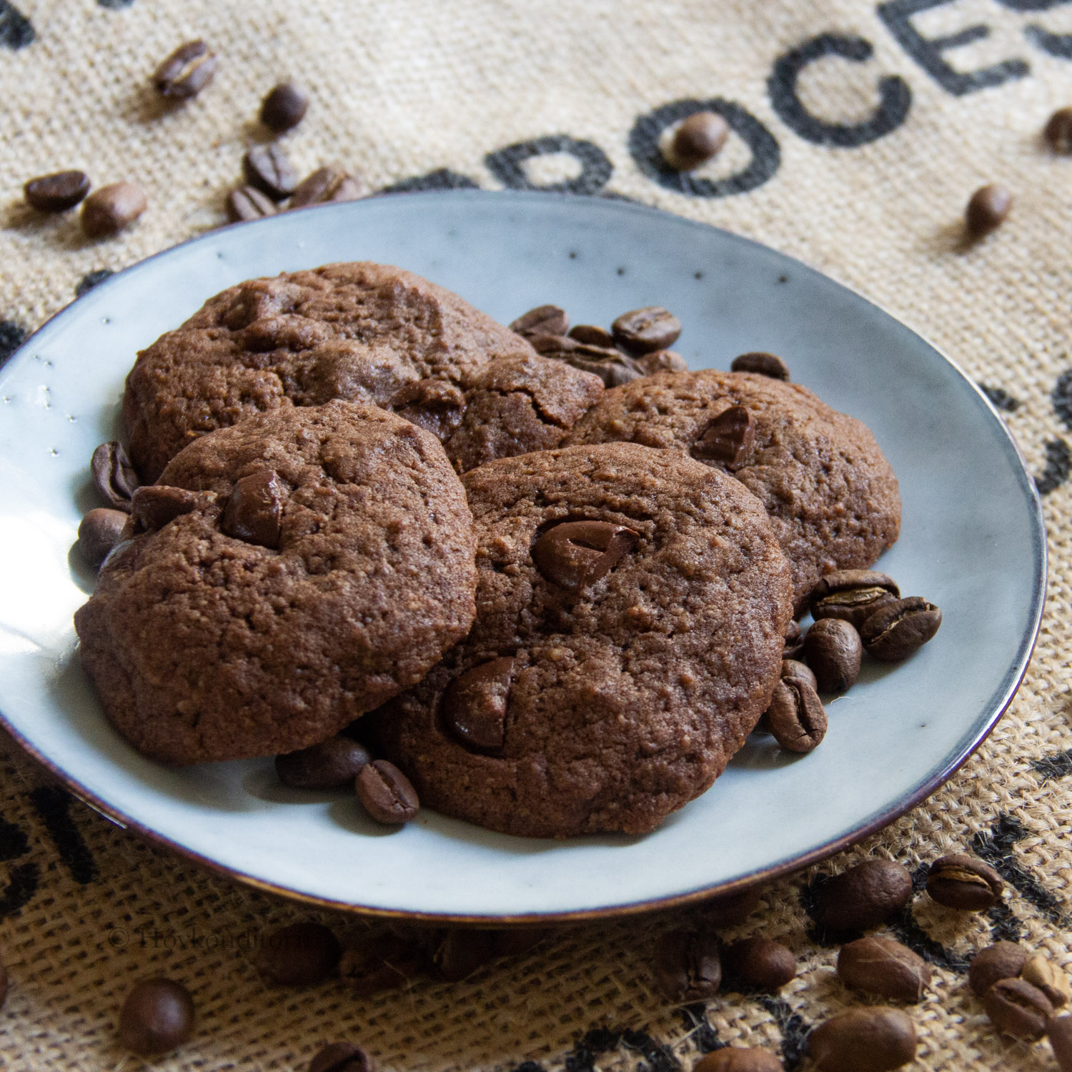 Chocolate Coffee Cookies