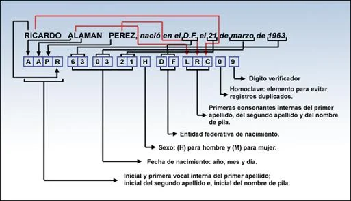 Pasos para Consultar tu Curp gratis en color azul