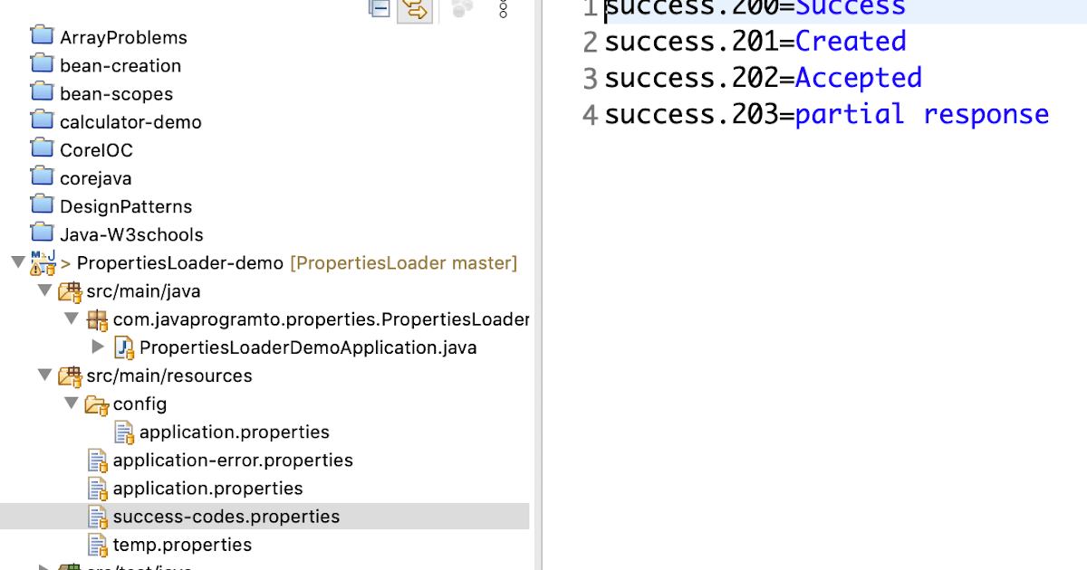 How To Write Spring Boot Application Properties Files