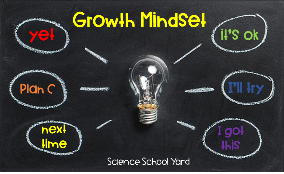 Growth Mindset Goal Setting For Back To School - The Science School Yard
