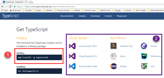 Getting started with TypeScript ~ IT Tutorials with Example