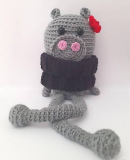 PATRON GRATIS HIPOPOTAMO AMIGURUMI 40471