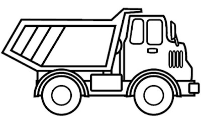 Gambar truk yang mudah digambar Gambar truk yang mudah digambar