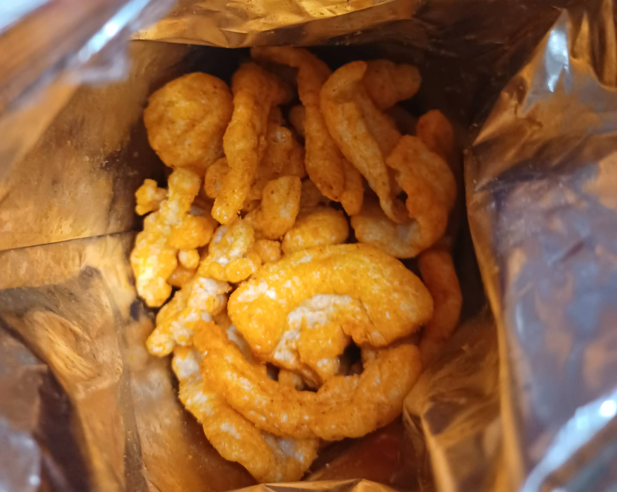 What's Good at Trader Joe's? Trader Joe's Spicy Porkless PlantBased Snack Rinds