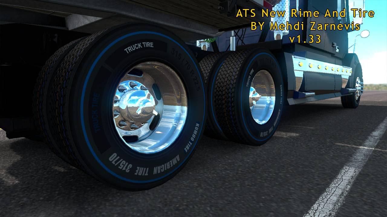 Pack de Rodas e Aro V.1.0.2! - American Truck Simulator Mods - Mods ATS ...