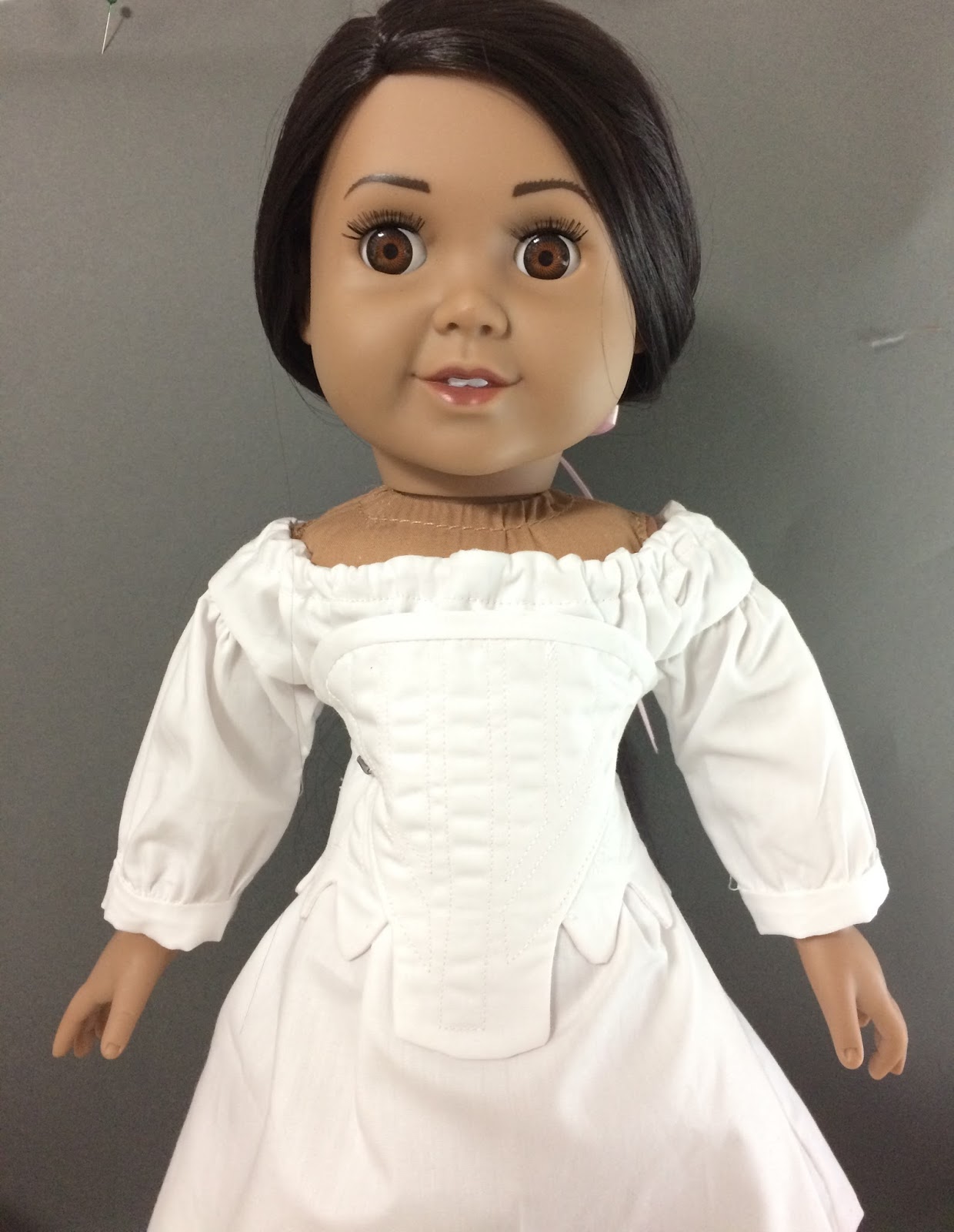 Sew Modern Sew Historical: I made some Colonial doll clothes!!