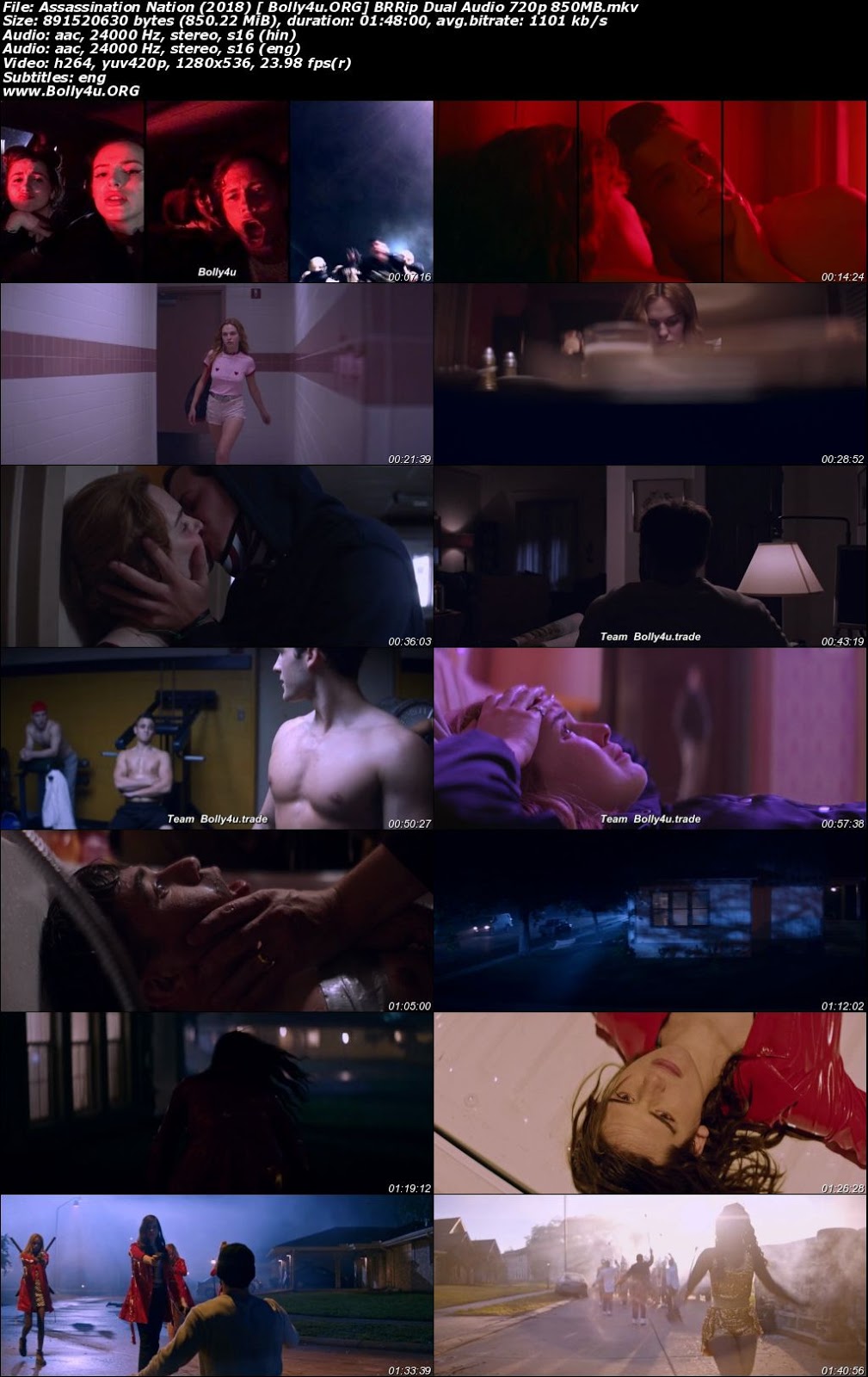 Assassination Nation 2018 BRRip 400Mb Hindi Dual Audio ORG 480p Download Assassination Nation 2018 BRRip 400Mb Hindi Dual Audio ORG 480p Download