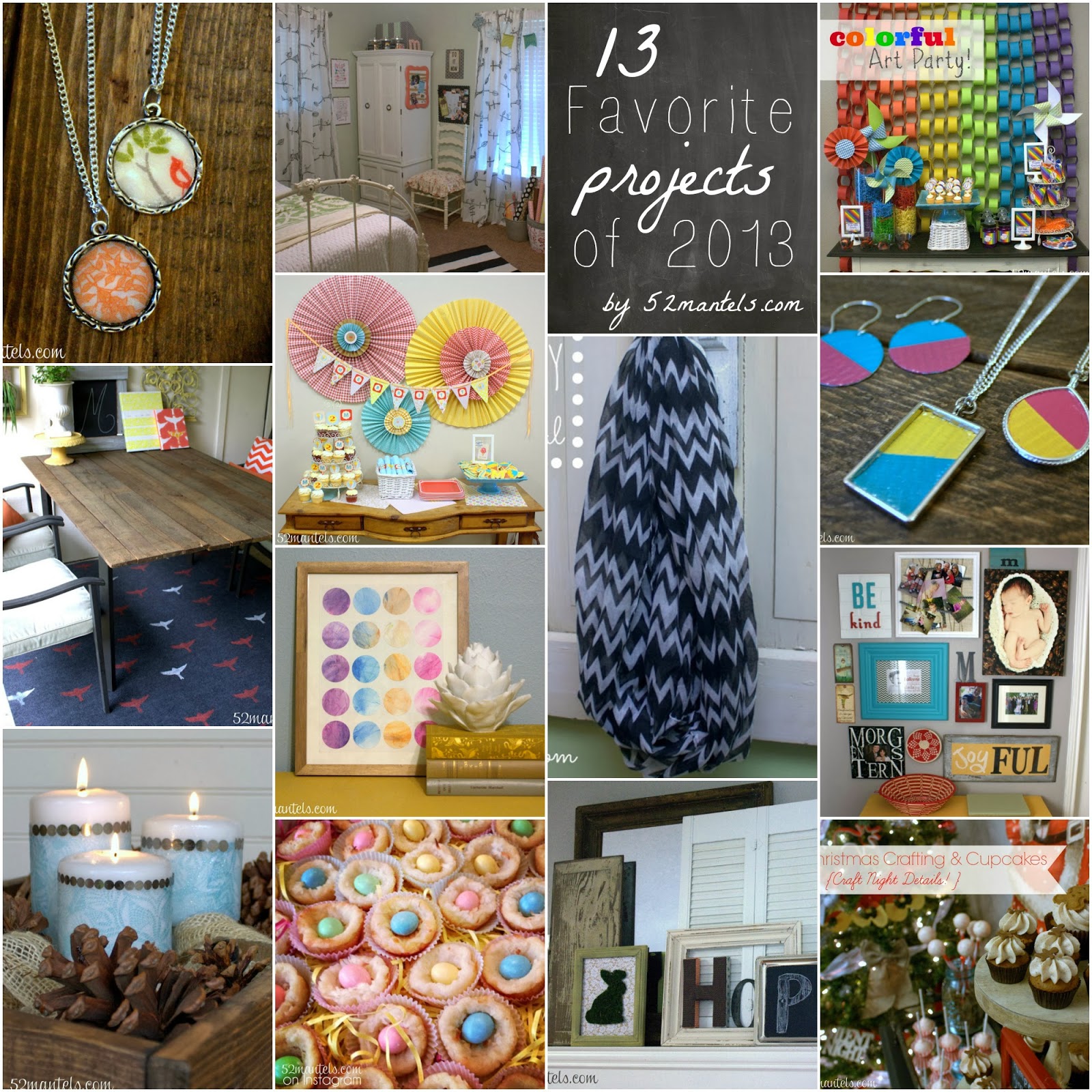 52 Mantels: 13 Favorite Projects of 2013