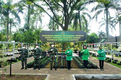 Antisipasi Kelangkaan Pangan, Divif 2 Kostrad Manfaatkan Lahan Pangkalan Menjadi Sentra Ketahanan Pangan