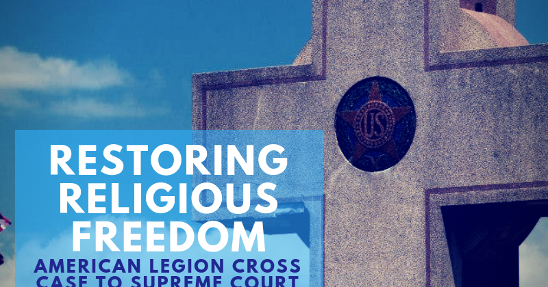 Freedom of Religion the Establishment Clause: The American Legion Freedom of Religion the Establishment Clause: The American Legion