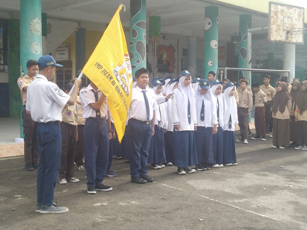 PELANTIKAN PENGURUS OSIS MASA BAKTI 2019/2020