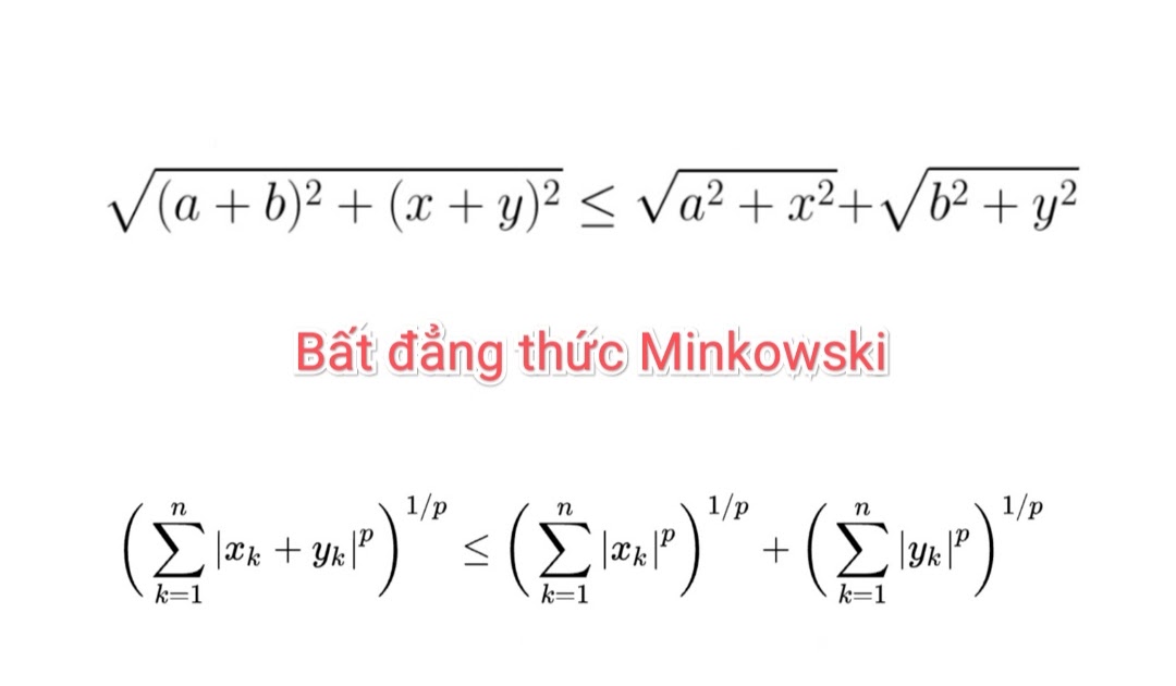 Bất đẳng thức Minkowski là gì?