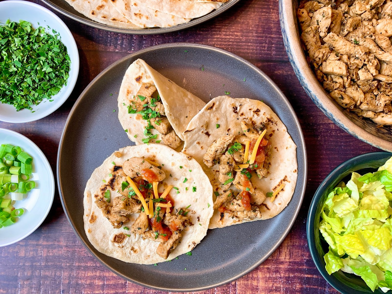 Street Tacos with Homemade Tortillas