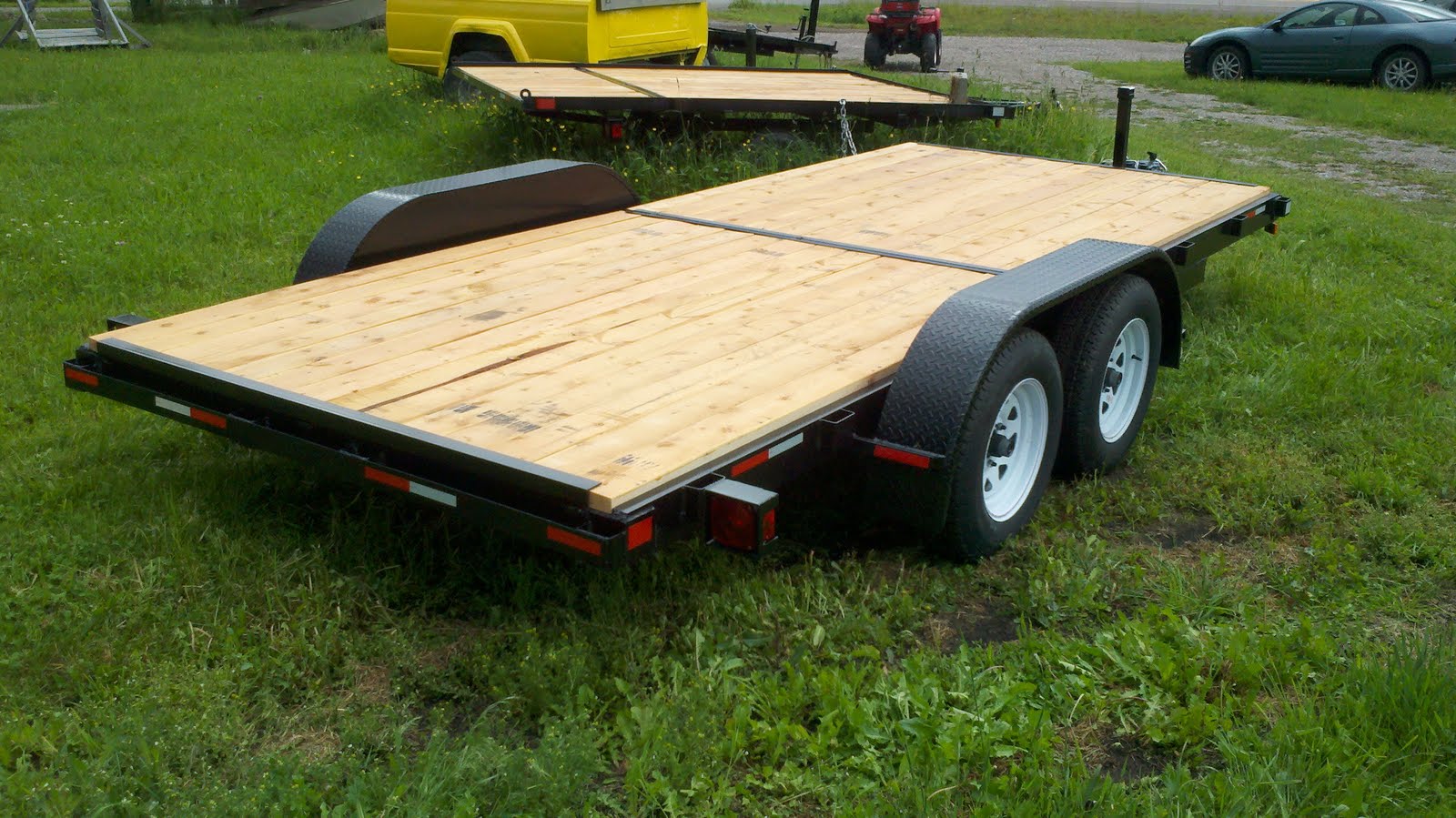 Trailers for sale Montana Car hauler utility duel axle trailers.