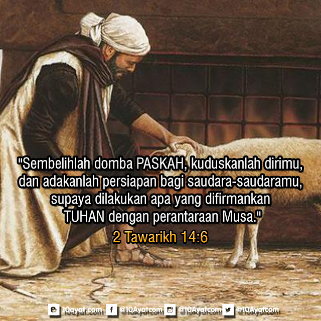 2 Tawarikh 14 6