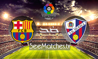 مشاهدة مباراة هويسكا وبرشلونة بث مباشر اليوم في الدوري الاسباني