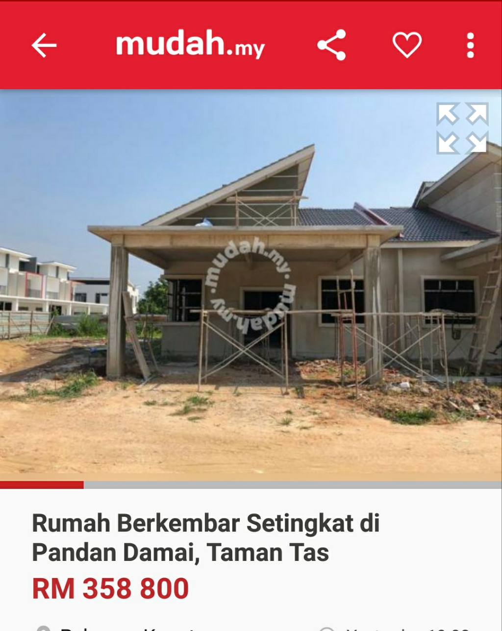 Bina Rumah Dengan Pinjaman Kerajaan Tel 013 9384588 Semi D 358k