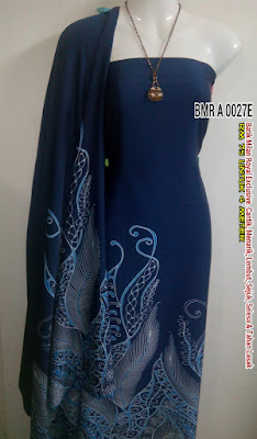 BMR A 0027E:  BATIK MILAN ROYAL EXCLUSIVE, CANTIK, MENARIK, LEMBUT, SEJUK, SELESA, TAHAN LASAK