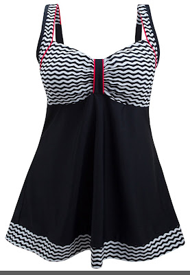 swimdress with underwire bra