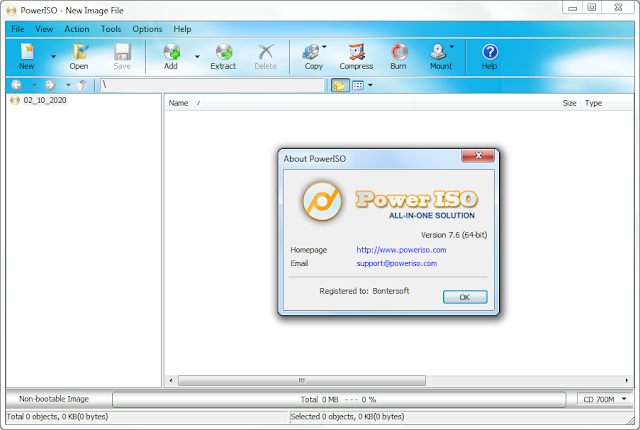 Screenshot PowerISO 7.6 Full Version Screenshot PowerISO 7.6 Full Version
