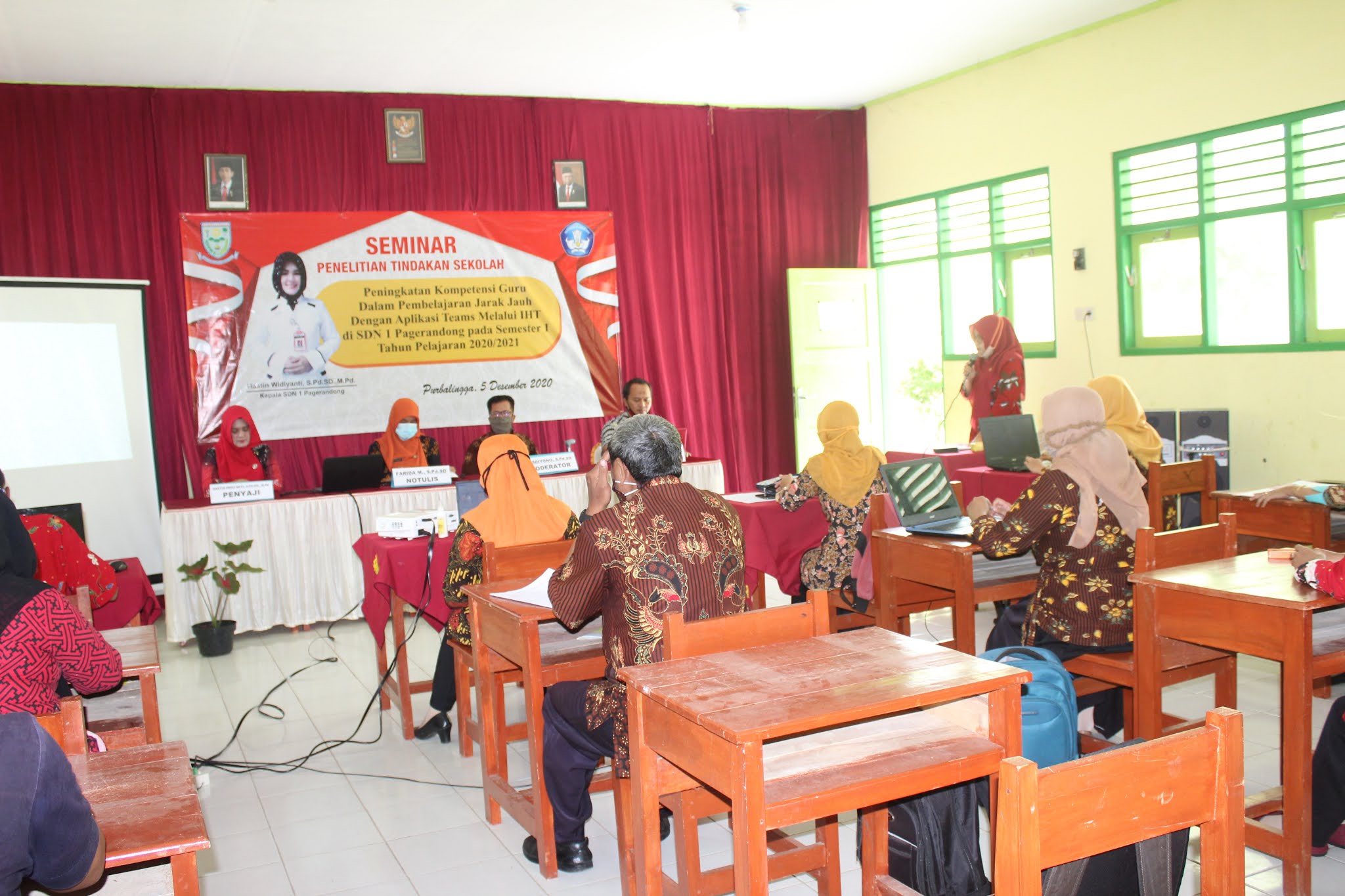 Seminar PTS SD N 1 Pagerandong Kaligondang