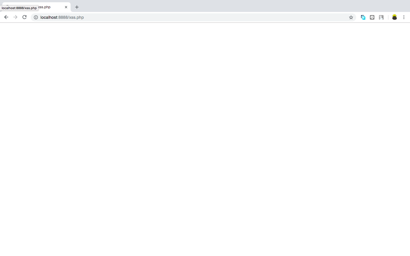 script bug XSS