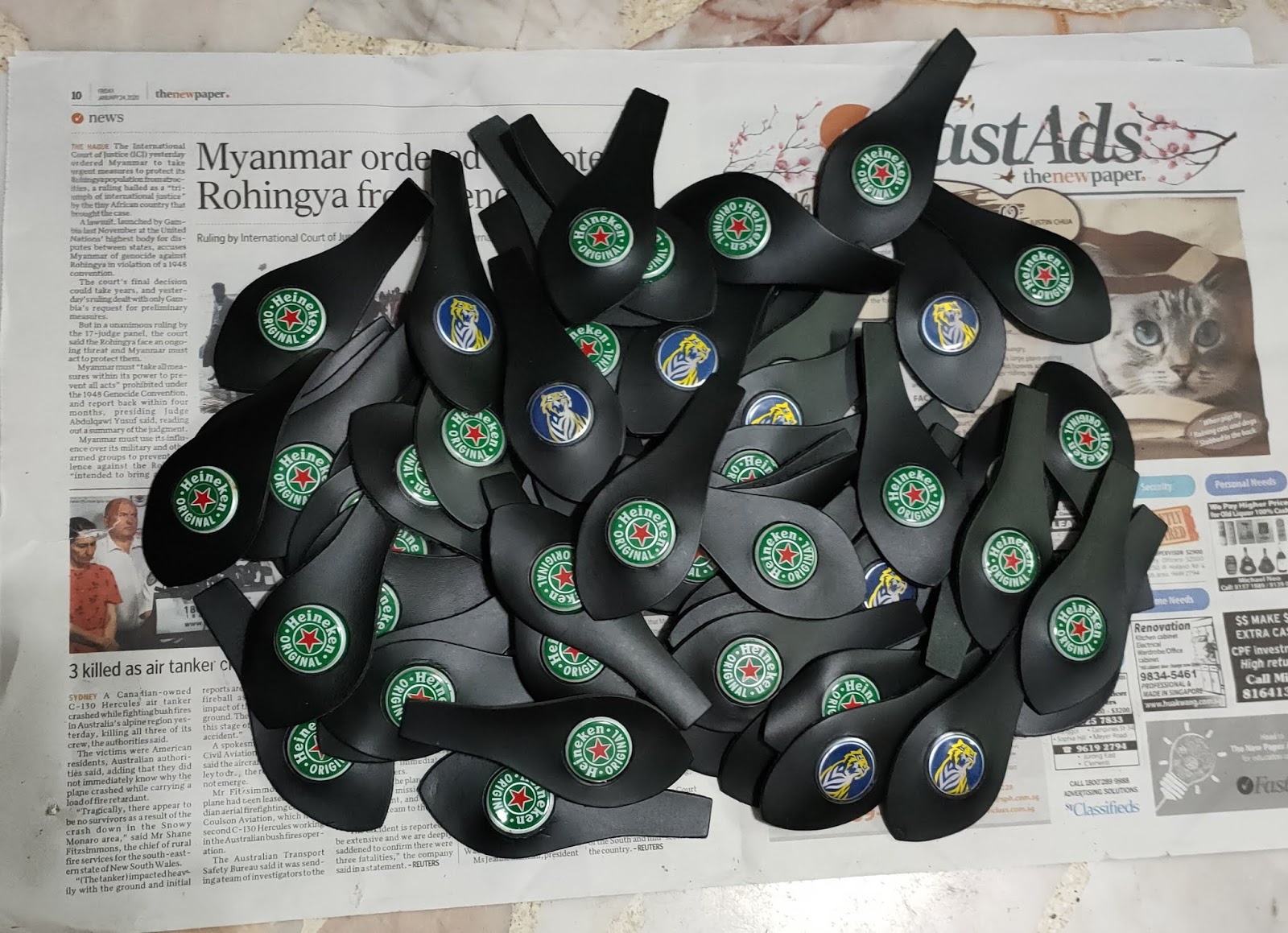 A Sailor's Leather Rattling Key Fobs 😁