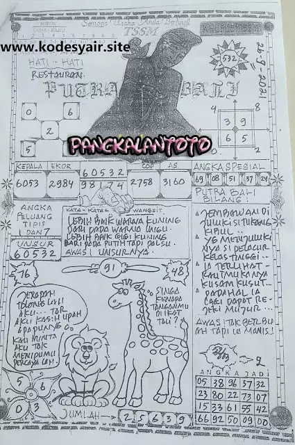 Prediksi Syair Sgp 26 September 2021 Pangkalantoto