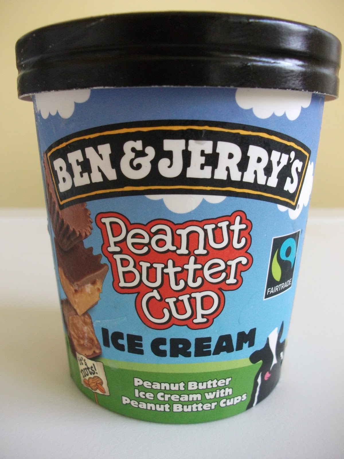 Ben and Jerry's Peanut Butter Cup Ice Cream now in the UK! Review