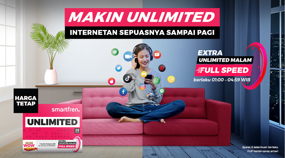 smartfren | Unlimited MAXI | Full Speed
