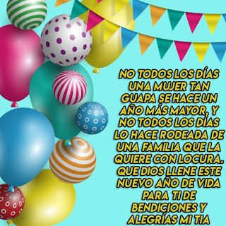 Feliz Cumpleaños Tia