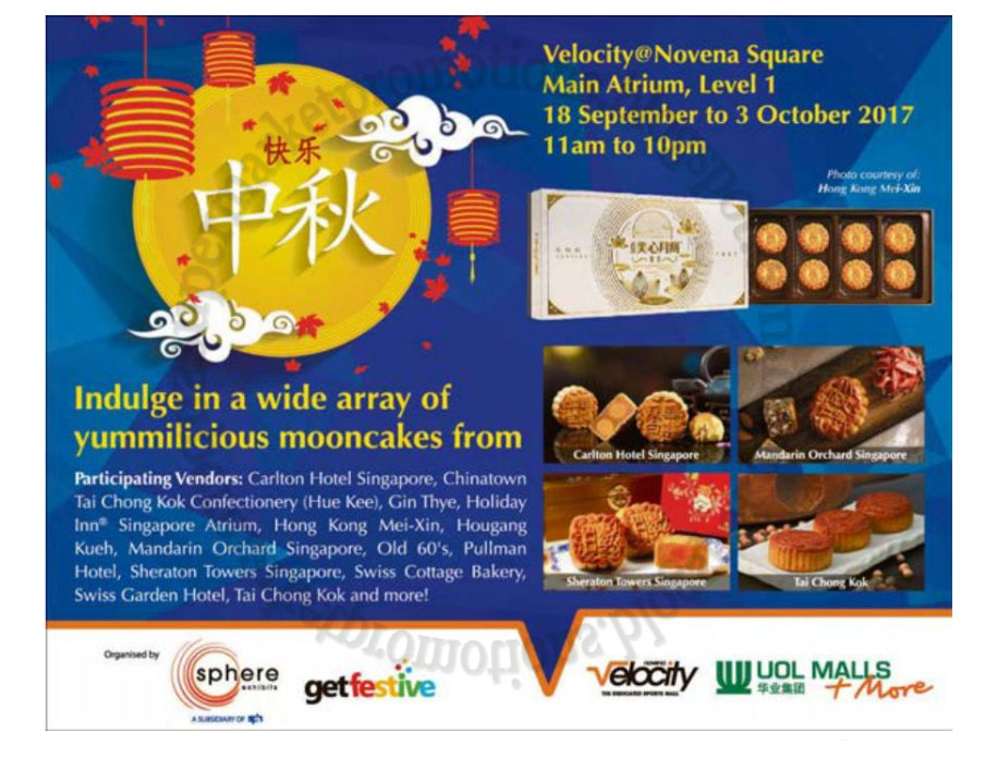 Velocity Mid Autumn Fair 18 September 03 October 2017