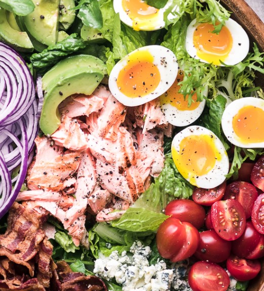 AMAZING SALMON COBB SALAD RECIPE MyBestRecipes (Top)